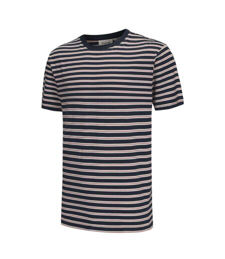 T-shirt Motif/style À Rayures Homme Bleu Marine Foncé Firetrap