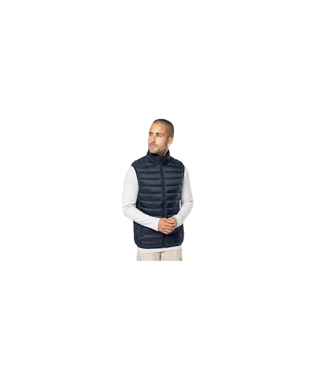 Veste Sans Manches Homme Bleu Marine Kariban-1