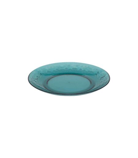 Lot de 6 Assiettes à Dessert Réutilisables Estiva 20cm Bleu Pétrole