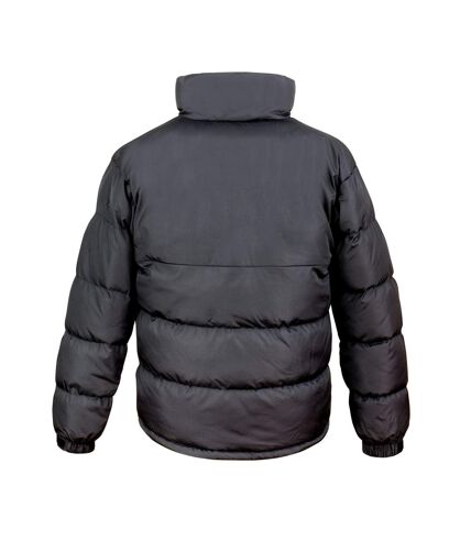 Result Urban Unisex Adult Holkham Down Feel Padded Jacket (Black)