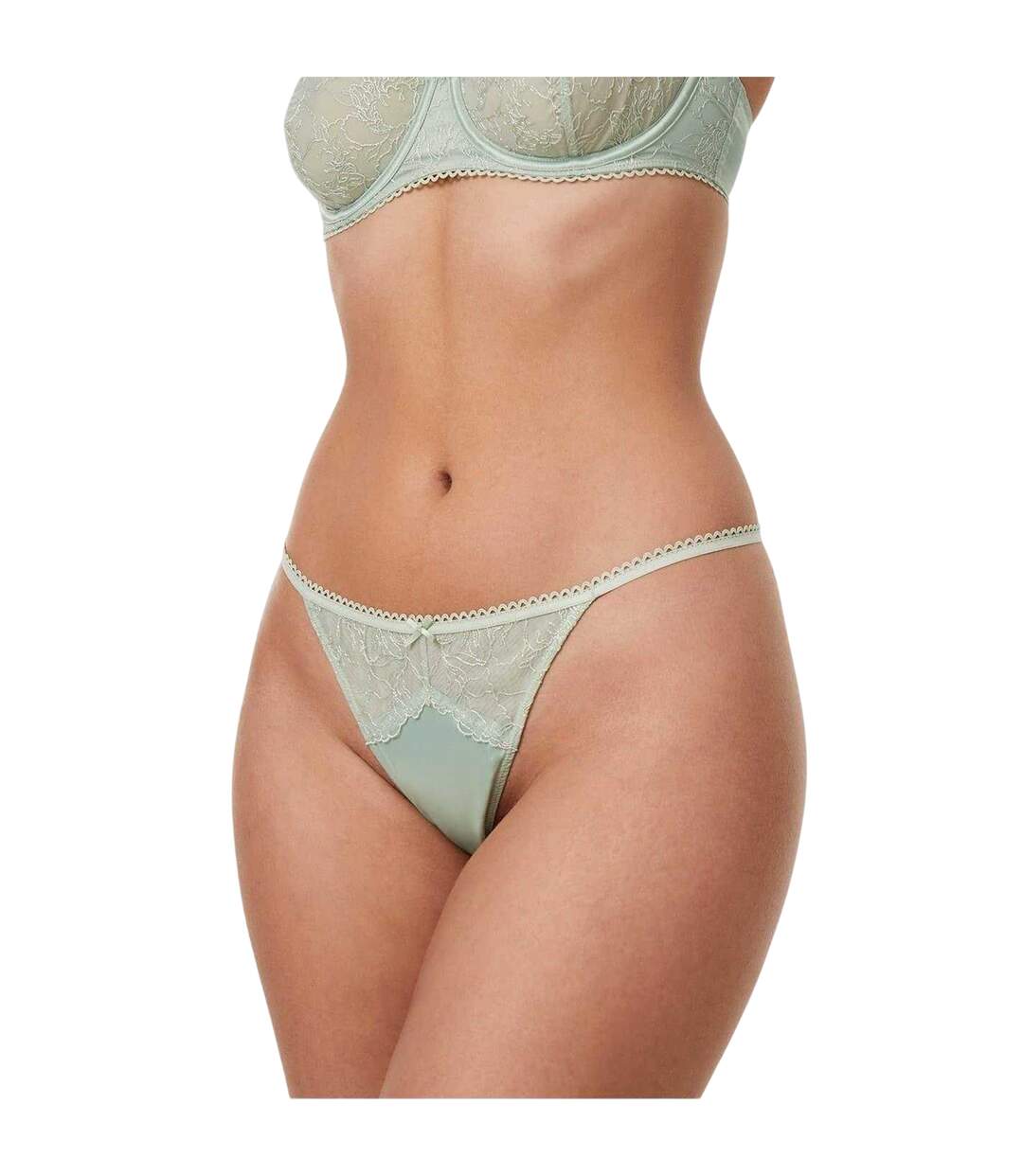 String Erika Femme Vert Kaki Pâle Jack Wills-2