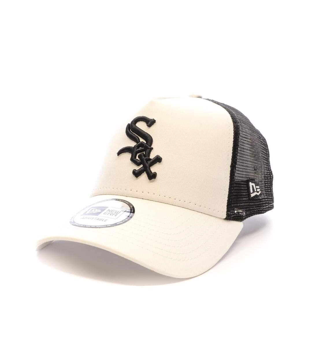 Casquette Blanche/Noire Homme New Era Chiwhi Whiw - OSFM-1