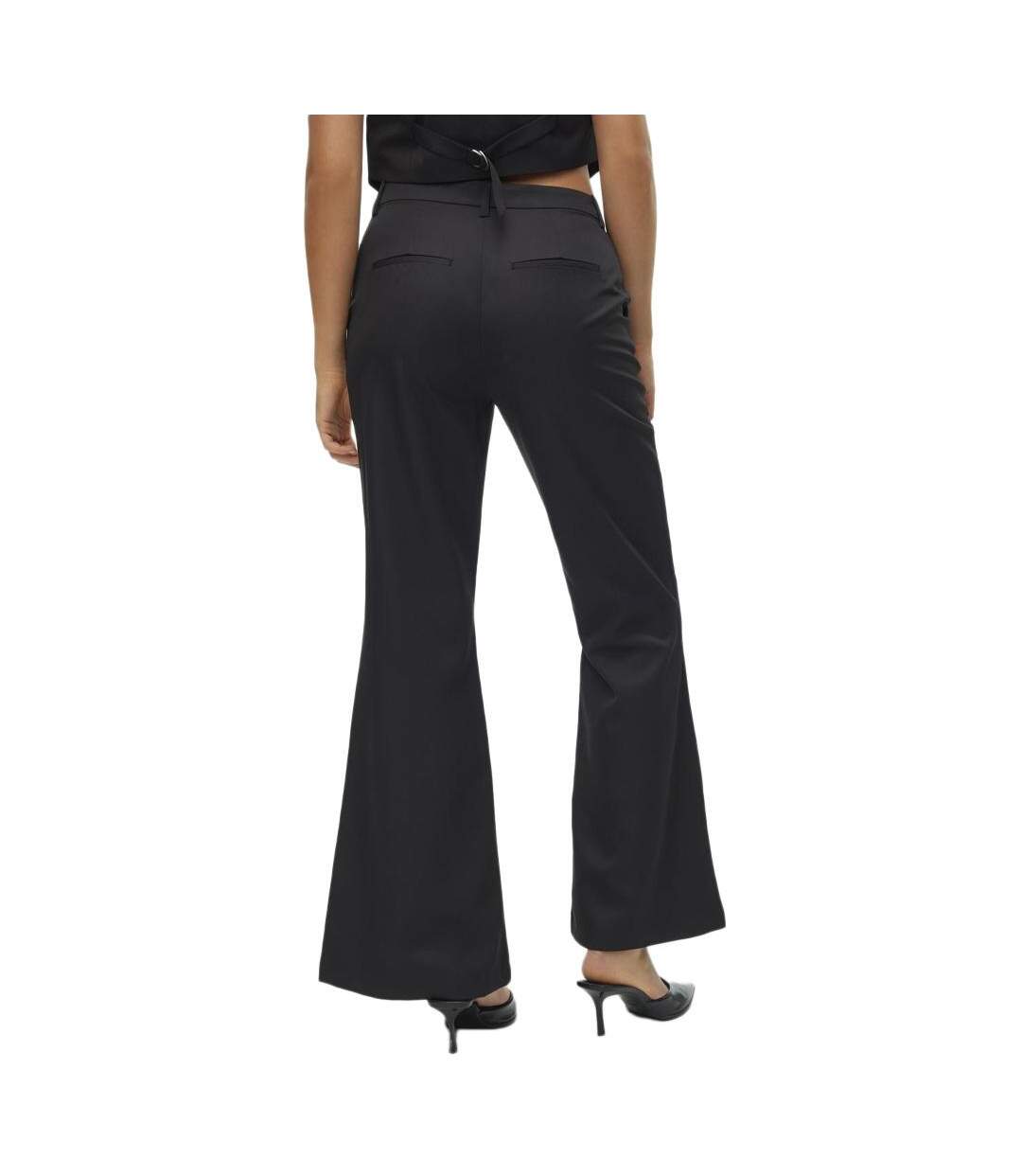 Pantalon à pinces noir femme vero moda tara-2