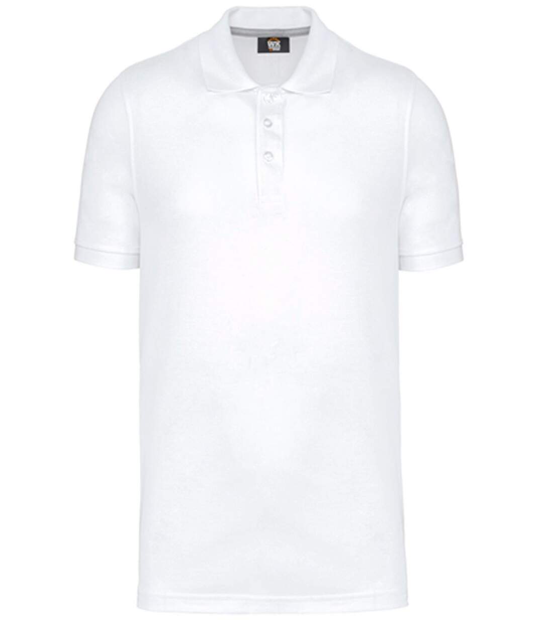 Polo manches courtes - Homme - WK274 - blanc-2