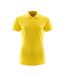 Womens/ladies Grasse Crossover Polo Shirt Sunflower Yellow Mascot-1