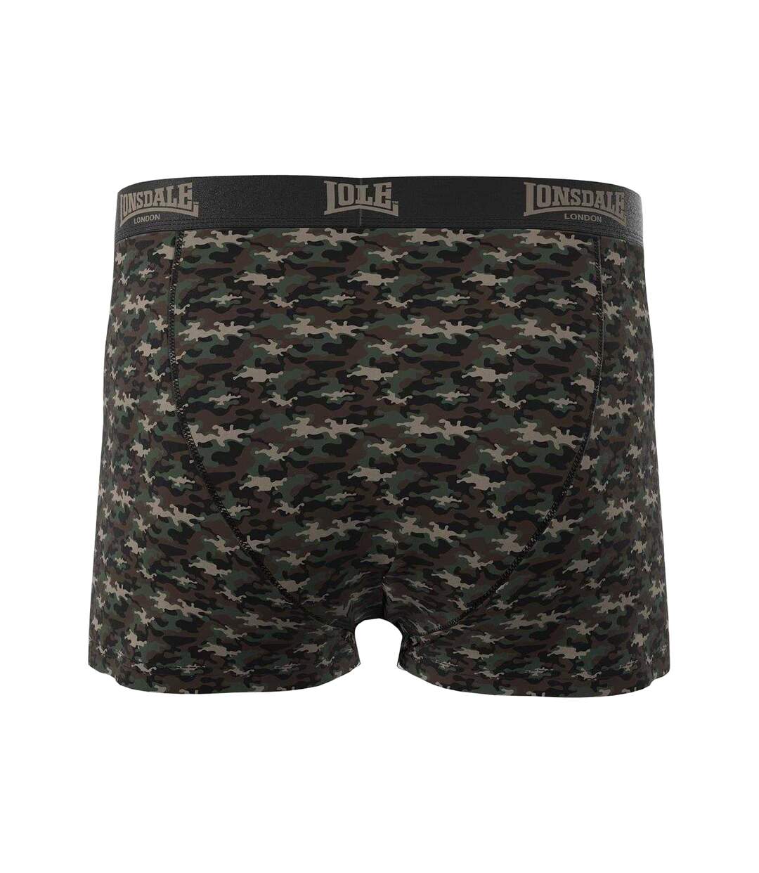 Boxers Homme Kaki Vert Kaki Lonsdale-2