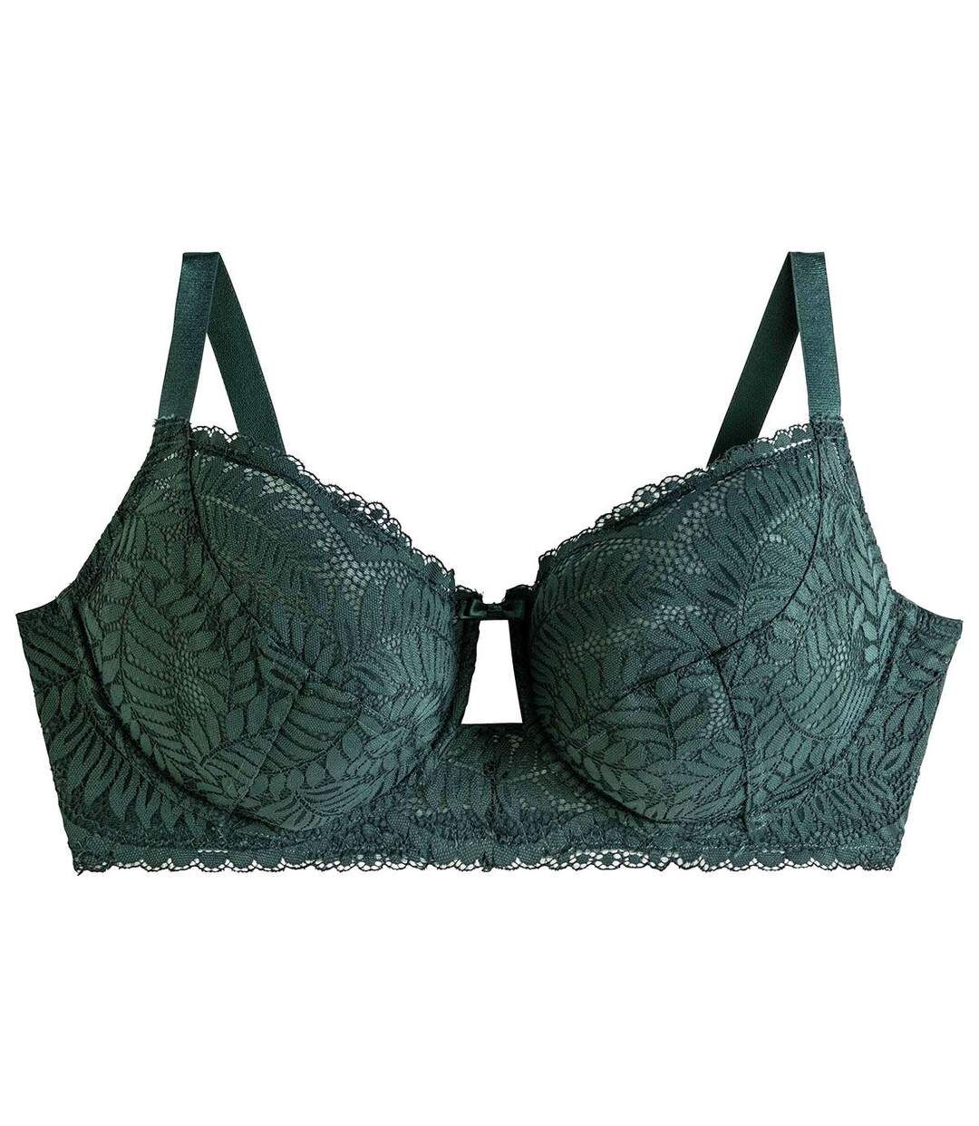 Soutien-gorge à armatures grand maintien vert Ivresse