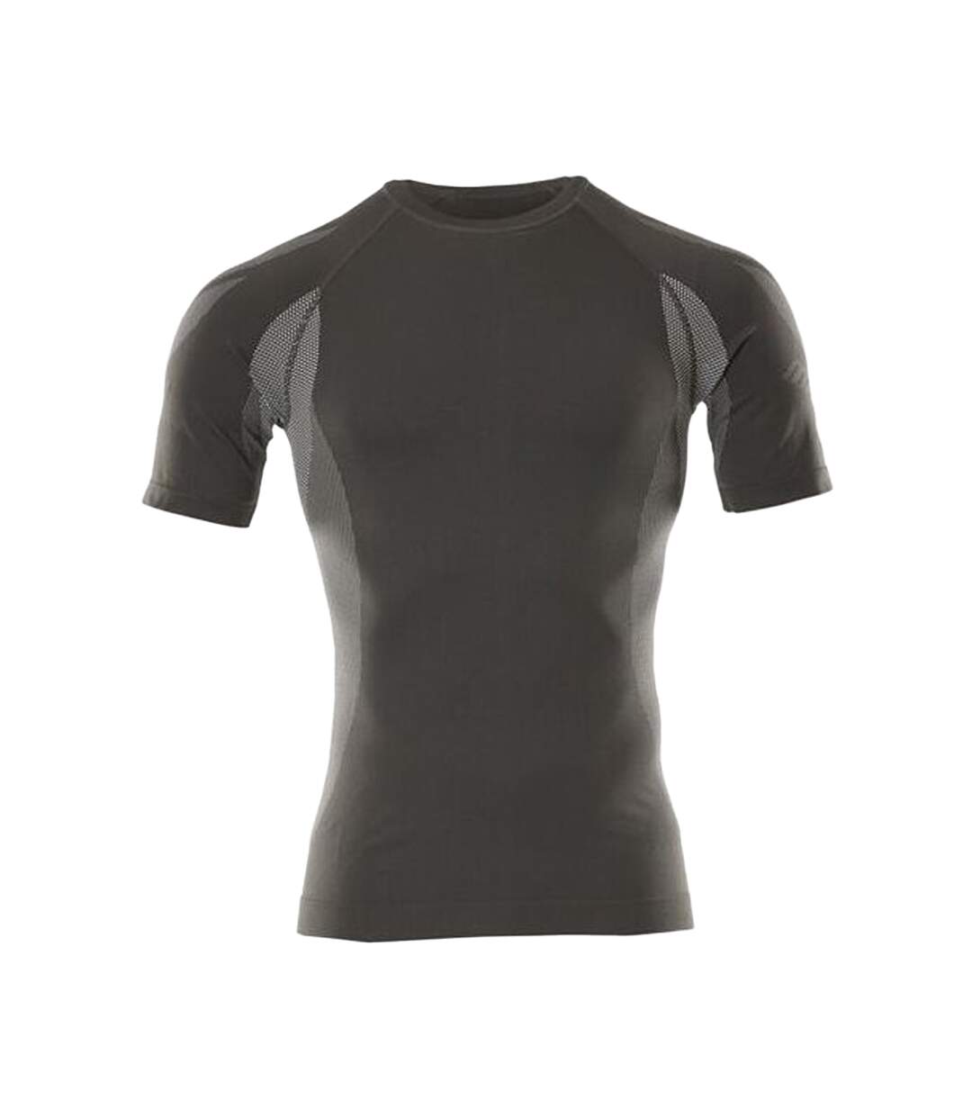 Haut Thermique Manches Courtes Crossover Pavia Adulte Anthracite Foncé Mascot-1