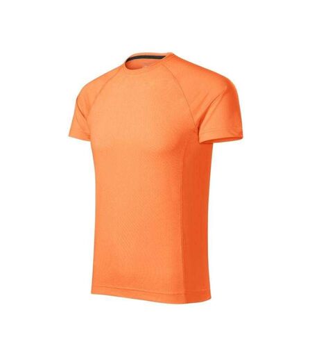 T-shirt Manches Raglan Motif/style Uni Destiny Homme Orange Malfini