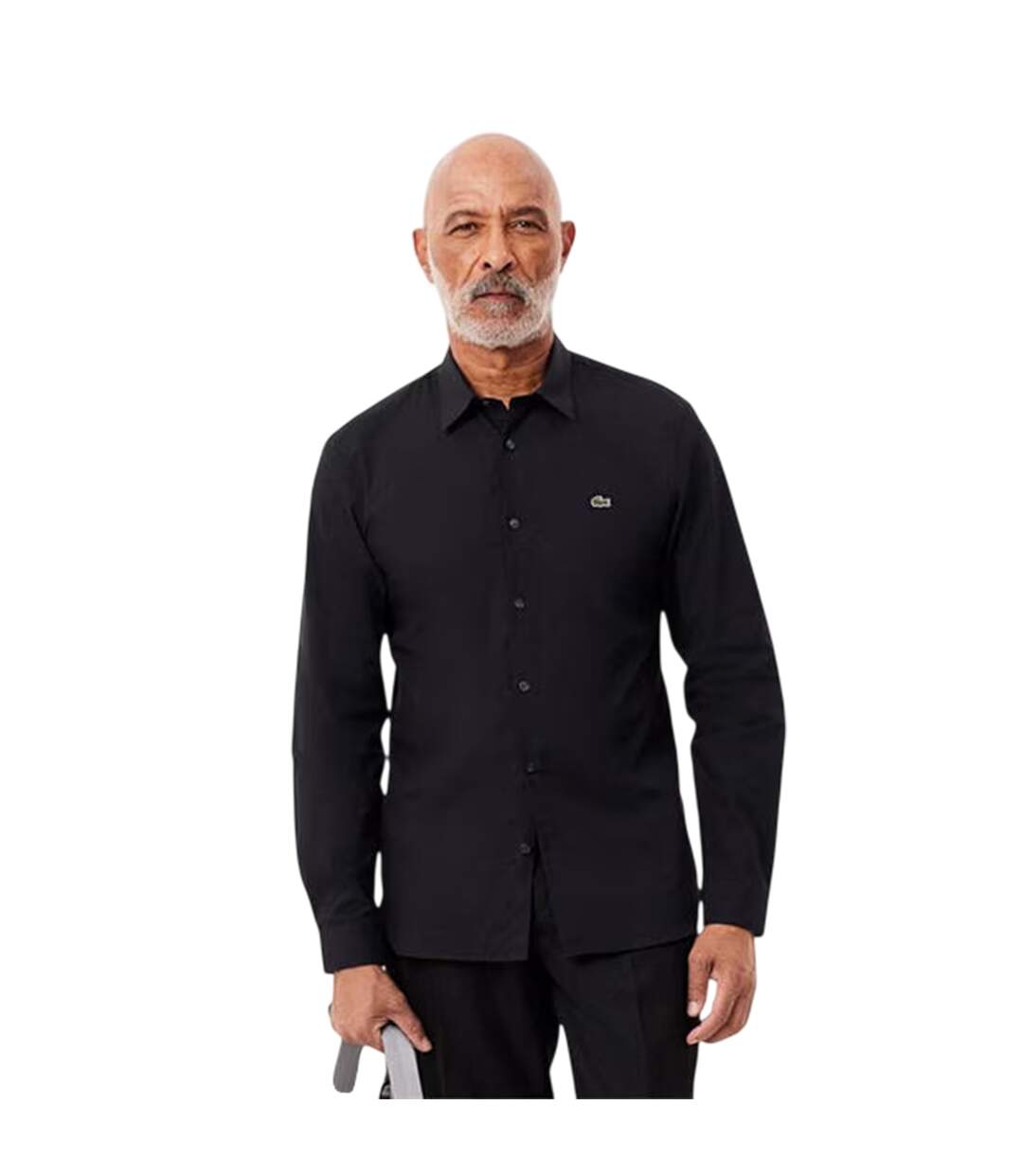 Chemise Manches Longues Homme Noir Lacoste-4
