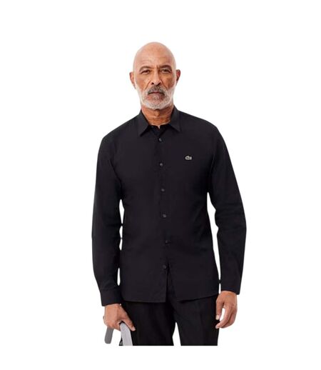 Chemise Manches Longues Homme Noir Lacoste