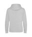 Sweat À Capuche Graduate Homme Gris Chiné Awdis-2