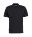 T-shirt polo hommes noir Kustom Kit