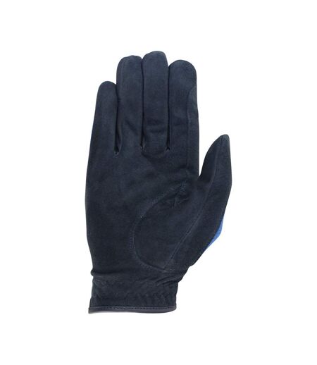 Hy Signature Emblem Riding Gloves (Navy) - UTBZ4596
