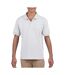 Dryblend polo enfant unisexe blanc Gildan-4
