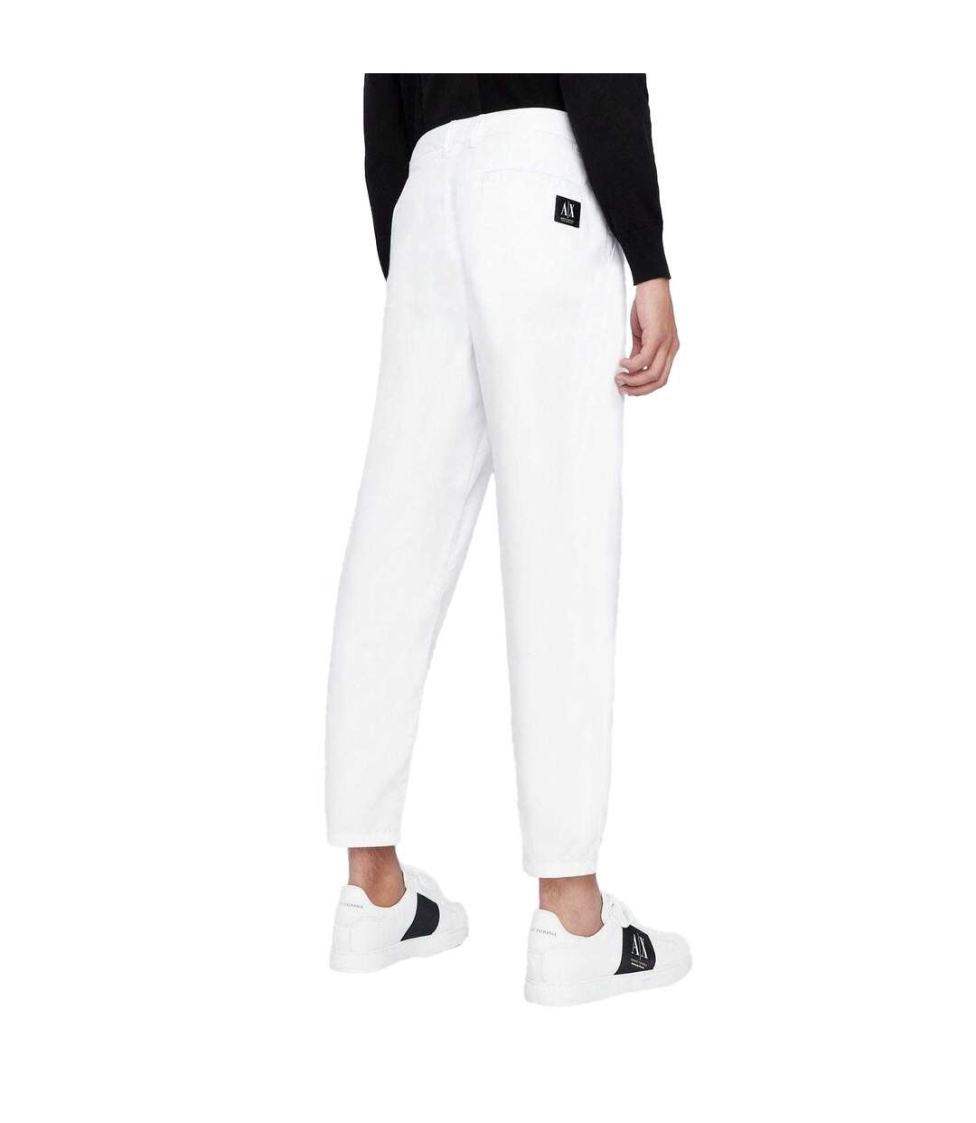 Pantalon Motif/style Uni Homme Blanc Armani Exchange-3