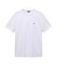 T-shirt Manches Courtes Motif/style Logo Salis Homme Blanc Vif Napapijri-1