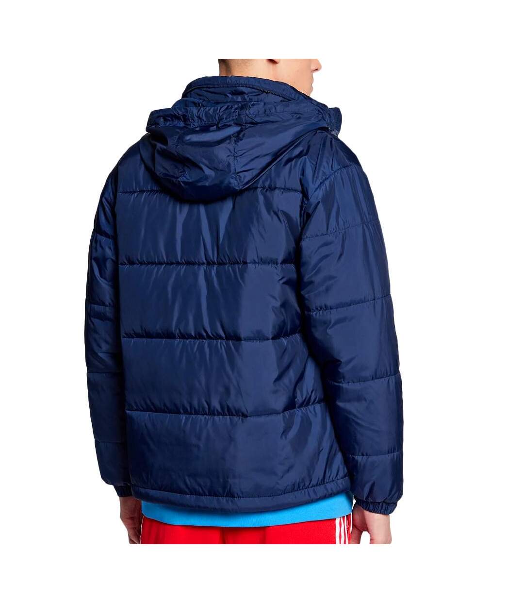 Doudoune Bleu Homme Adidas Matelassée - L