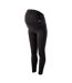 Womens/ladies Macara Maternity Leggings Black IQ-1