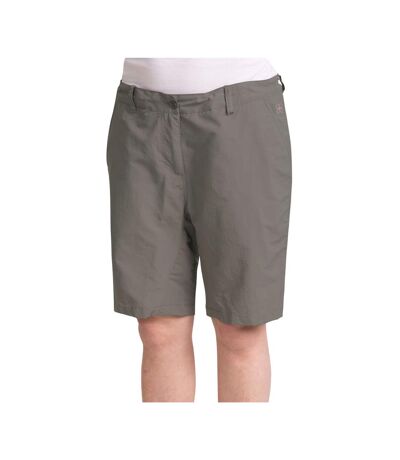 Womens/ladies hashtag outdoor shorts storm grey Trespass