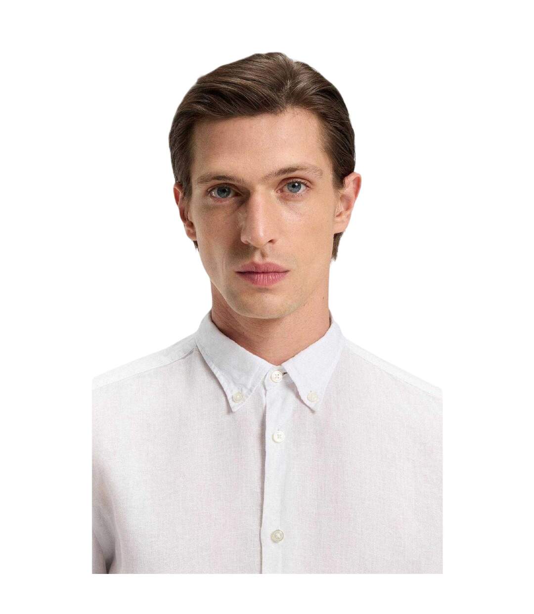 Chemise Manches Longues Liam Homme Blanc Boss-4