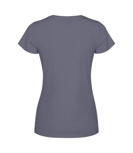 Womens/ladies Fiyi Short-sleeved T-shirt Khaki Roly