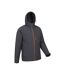 Mens Brisk Extreme Waterproof Jacket Dark Grey Mountain Warehouse-4