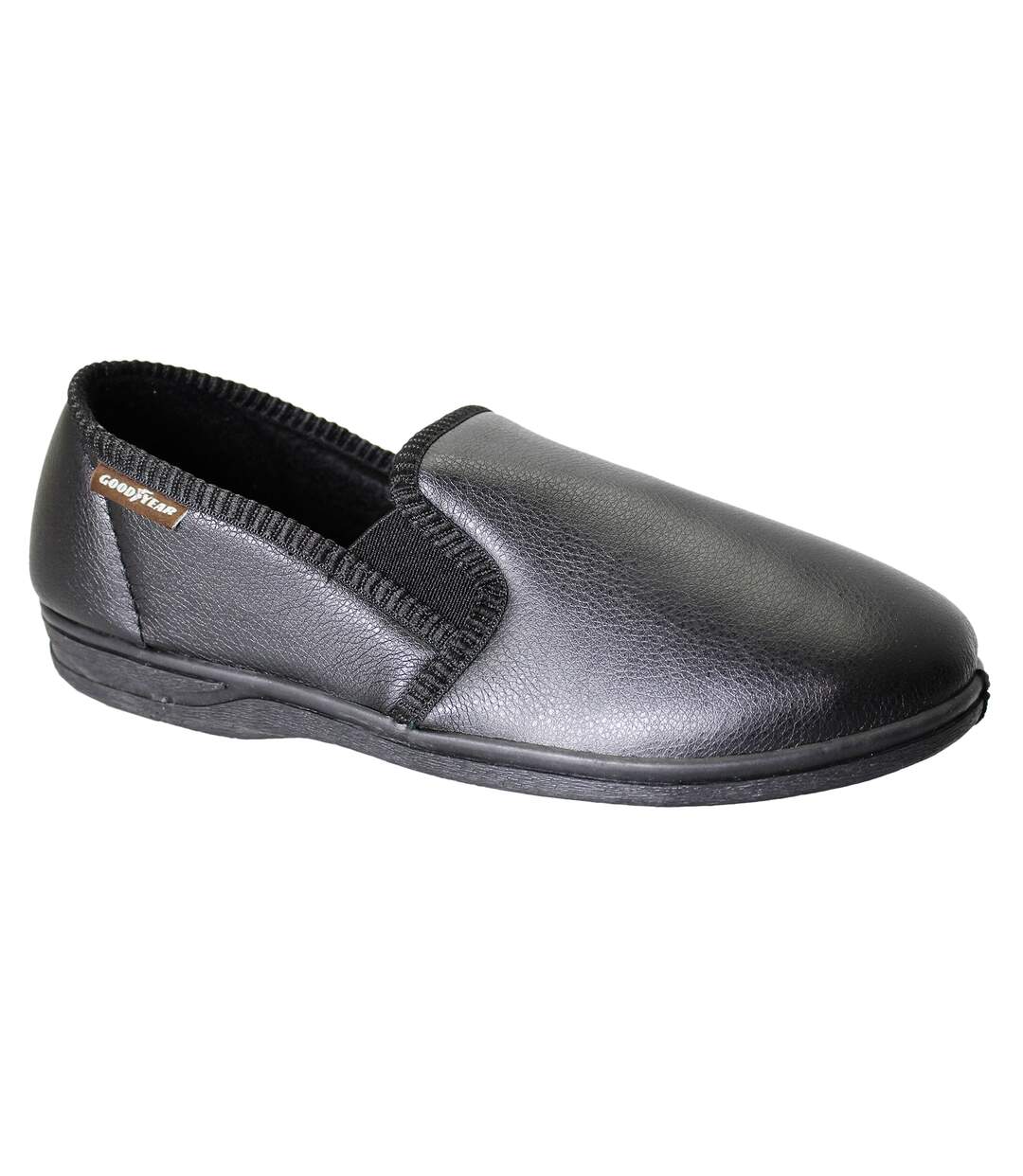 Chaussons homme noir Goodyear