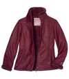 Jacke in Wildlederoptik mit Webpelzfutter Atlas For Men