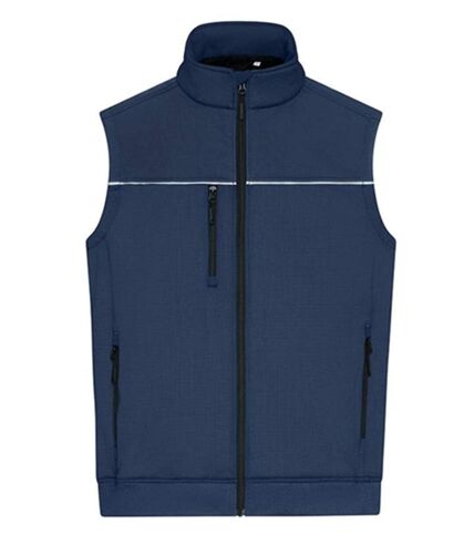 Bodywrmer de travail softshell hybride - Homme - JN1867 - bleu marine