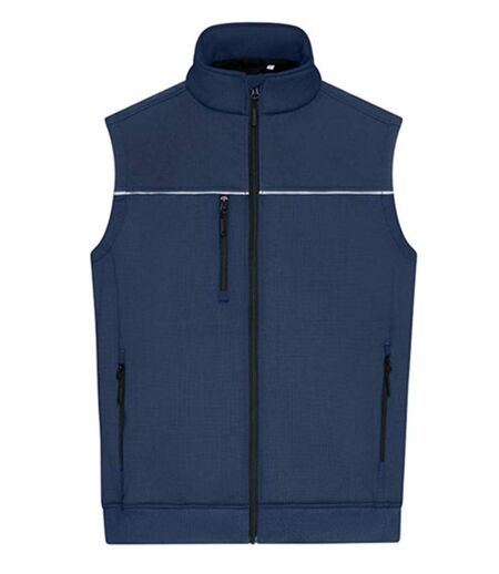 Bodywrmer de travail softshell hybride - Homme - JN1867 - bleu marine