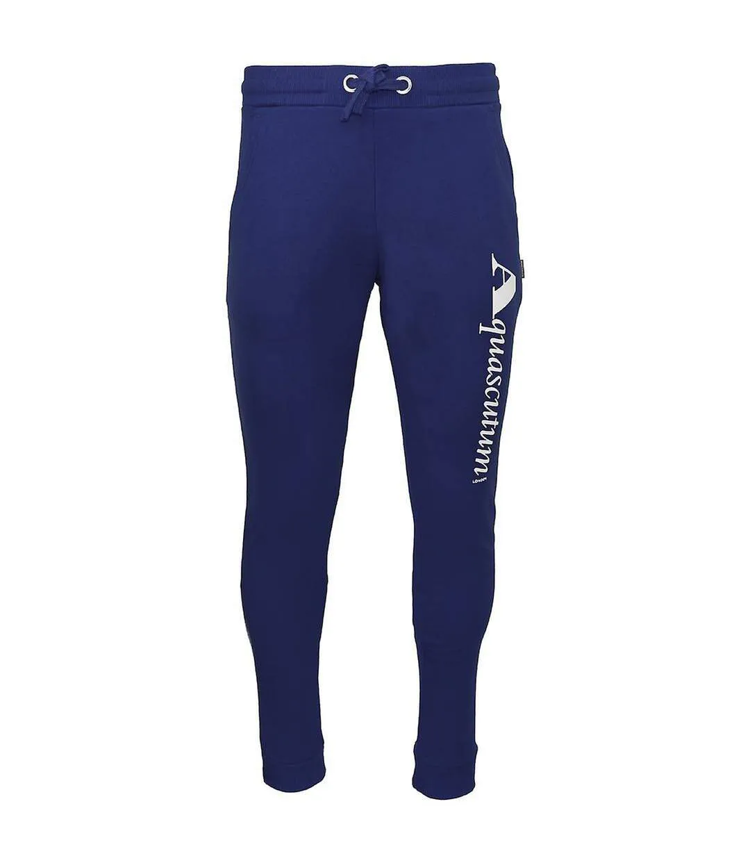Pantalon De Jogging Motif Logo Homme Bleu Aquascutum-1