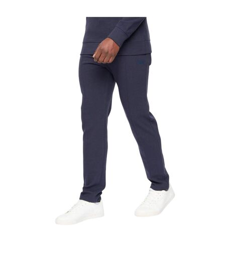Mens hannings jogging bottoms dark navy Duck and Cover