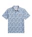 Chemise Manches Courtes Golf Motif/style Fantaisie Homme Bleu Foncé Original Penguin-2