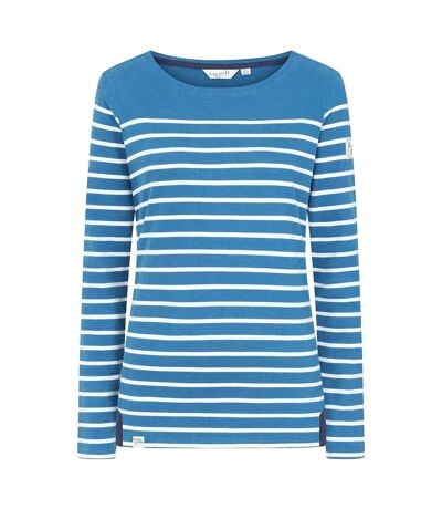 Haut Motif/style Rayé Femme Bleu Sarcelle Lazy Jacks