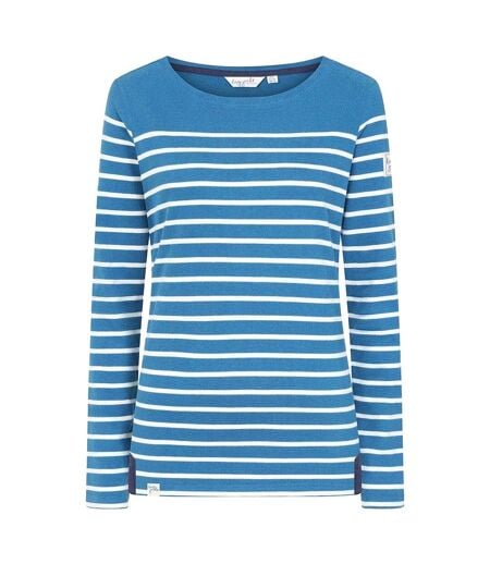 Haut Motif/style Rayé Femme Bleu Sarcelle Lazy Jacks