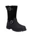 Bottes De Motard Ness Femme Noir Hunter-1