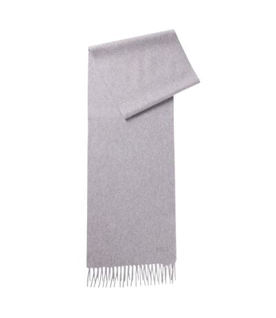 Écharpe Style Logo Brodé Homme Taille Unique Gris Boss