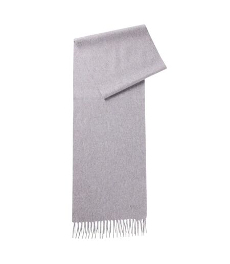 Écharpe Style Logo Brodé Homme Taille Unique Gris Boss