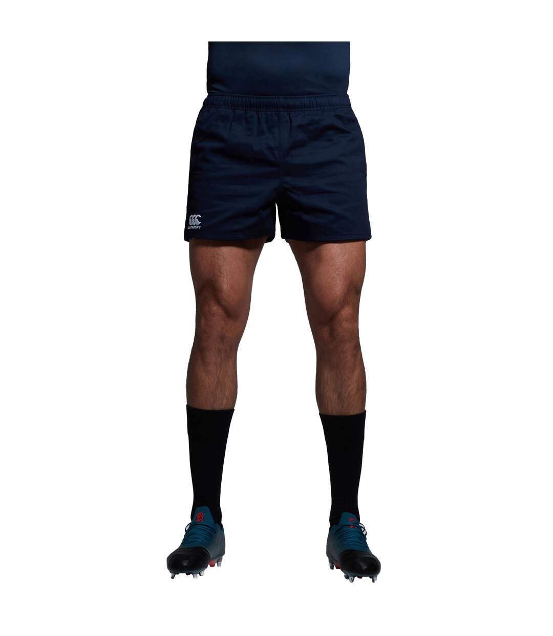 Mens Professional Cotton Shorts Navy Canterbury-4
