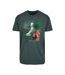 T-shirt Homme Heure D'été Vert Bouteille Mister Tee-1