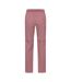 Womens/ladies Explorer Zip-off Hiking Trousers Dark Pink Mountain Warehouse-2