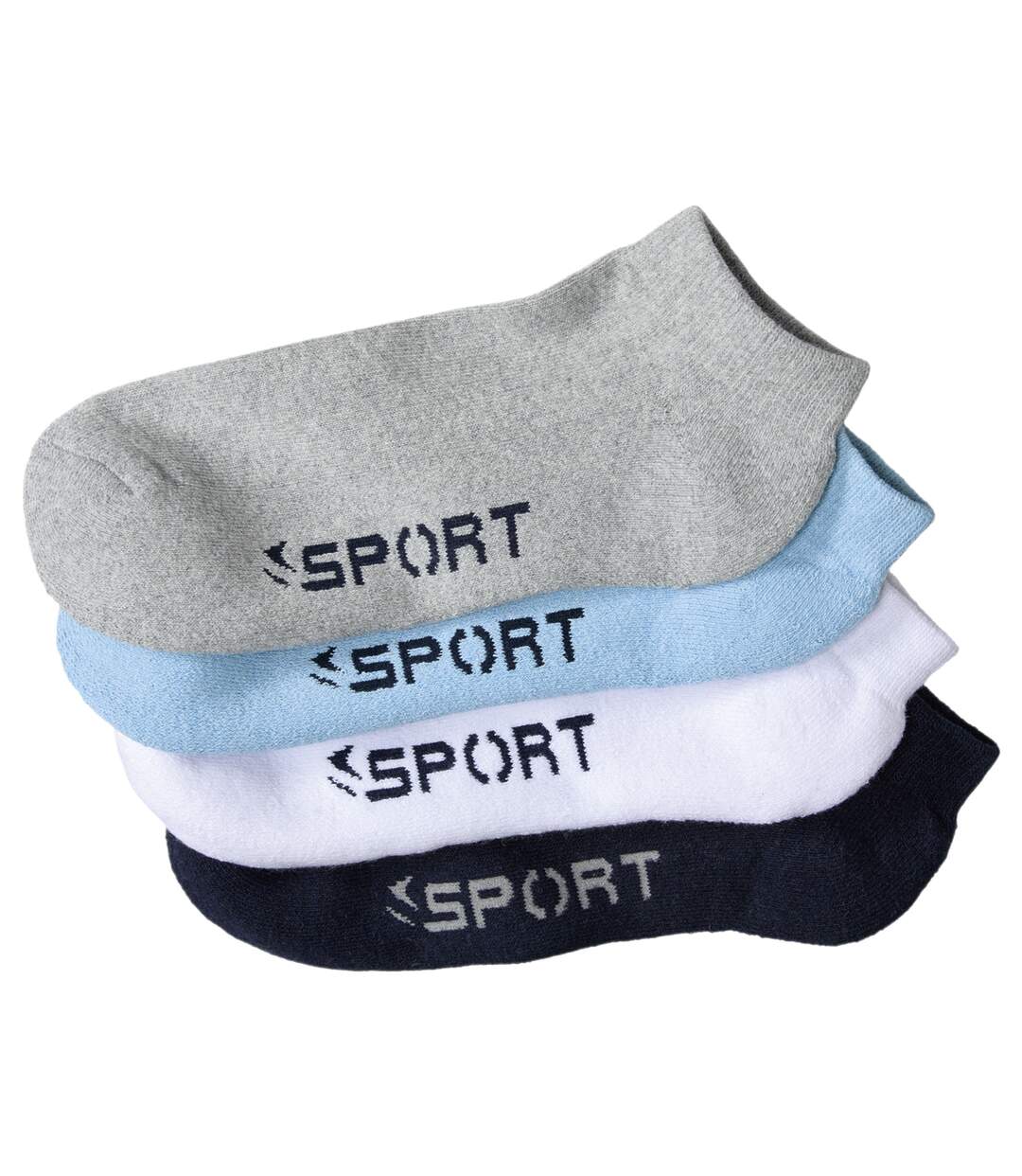 Le Lot de 4 Paires de Socquettes Sport-1