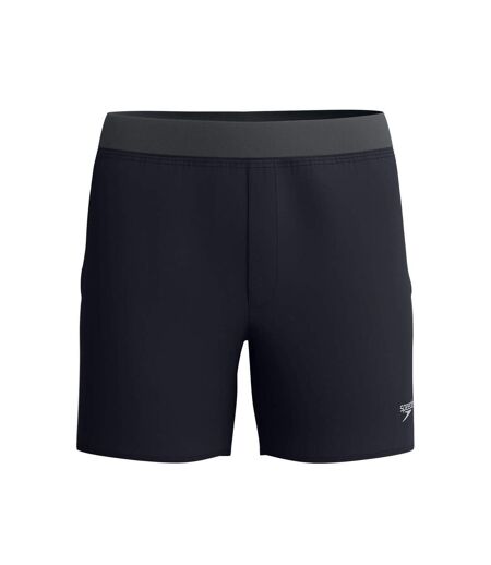 Mens Lookout Volley 4 Way Stretch Zip Pocket Swim Shorts Anthracite Speedo