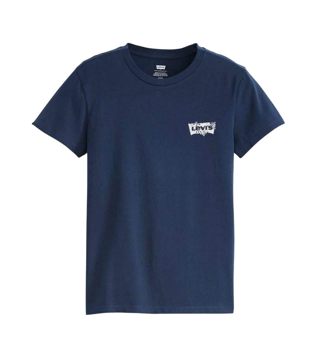 Womens/ladies The Perfect T-shirt Navy Levis-2