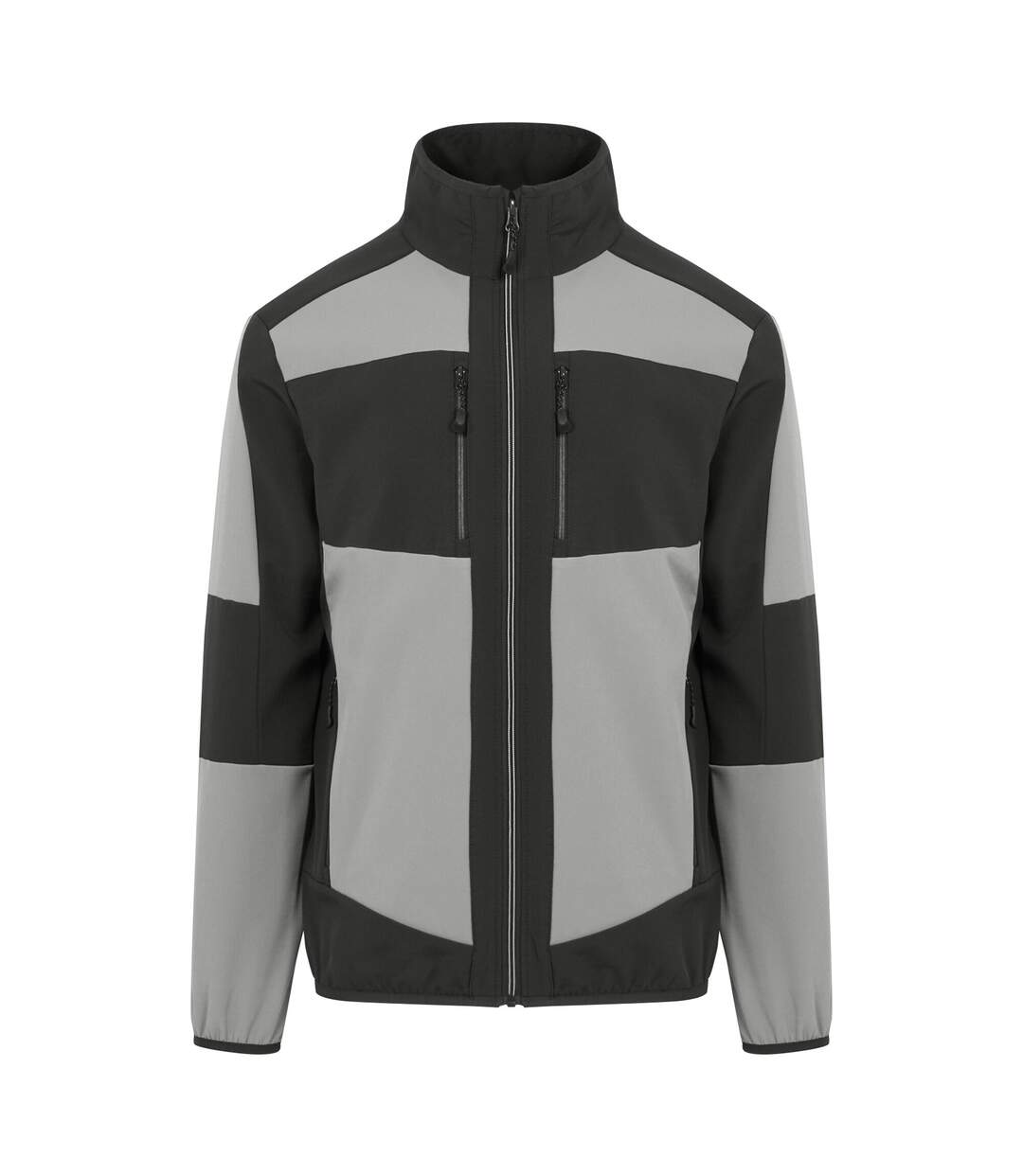 Unisex Adult 2 Layer Soft Shell Jacket Mineral Grey Ash Regatta Professional-1