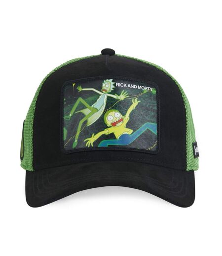 Casquette trucker avec filet finitons premium Rick et Morty Capslab