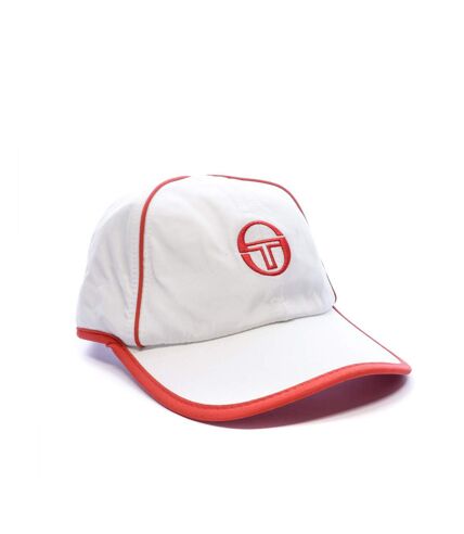 Casquette blanche/rouge homme Sergio Tacchini Club Tech