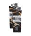 Jeep - 6 Paires Chaussettes Camo Homme Coton Travail Randonnée-2