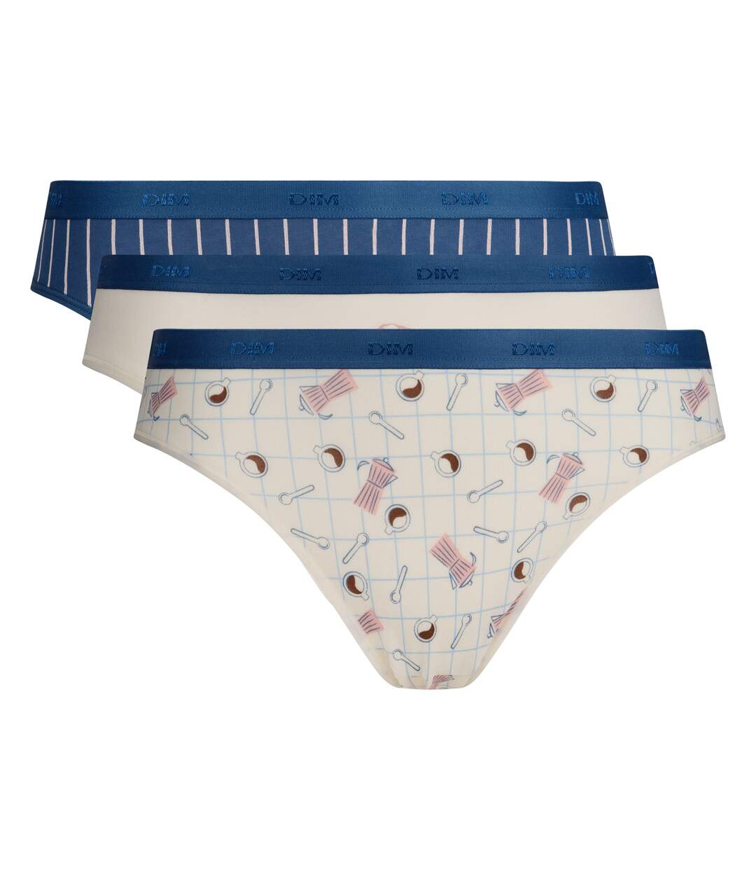 Lot de 3 Culottes Coton Les Pockets Coton-3